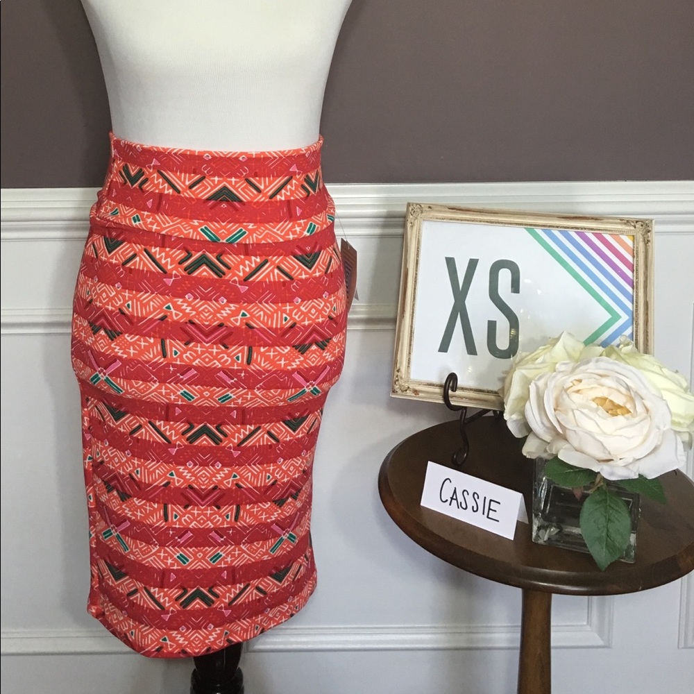 LuLaRoe Cassie Skirt (XS)